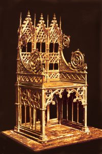 35. Throne of Martin I, Barcelona Cathedral (Photo John Roberts)